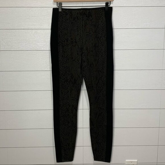 Lysse Snakeskin Print Leggings Size Medium - Picture 1 of 12